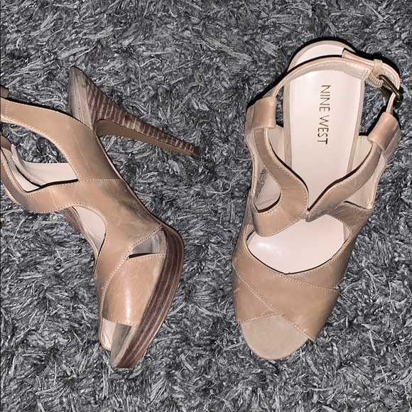Nine West Shoes - Tan Nine West 8.5M heels